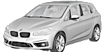 BMW F45 U0067 Fault Code